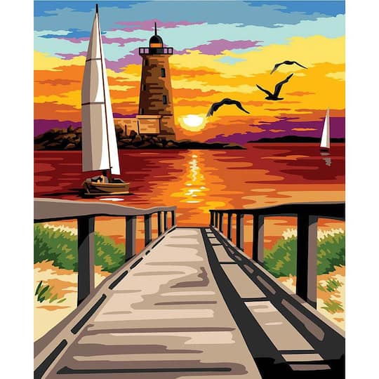 Gobelin The Pontoon Printed Tapestry Canvas